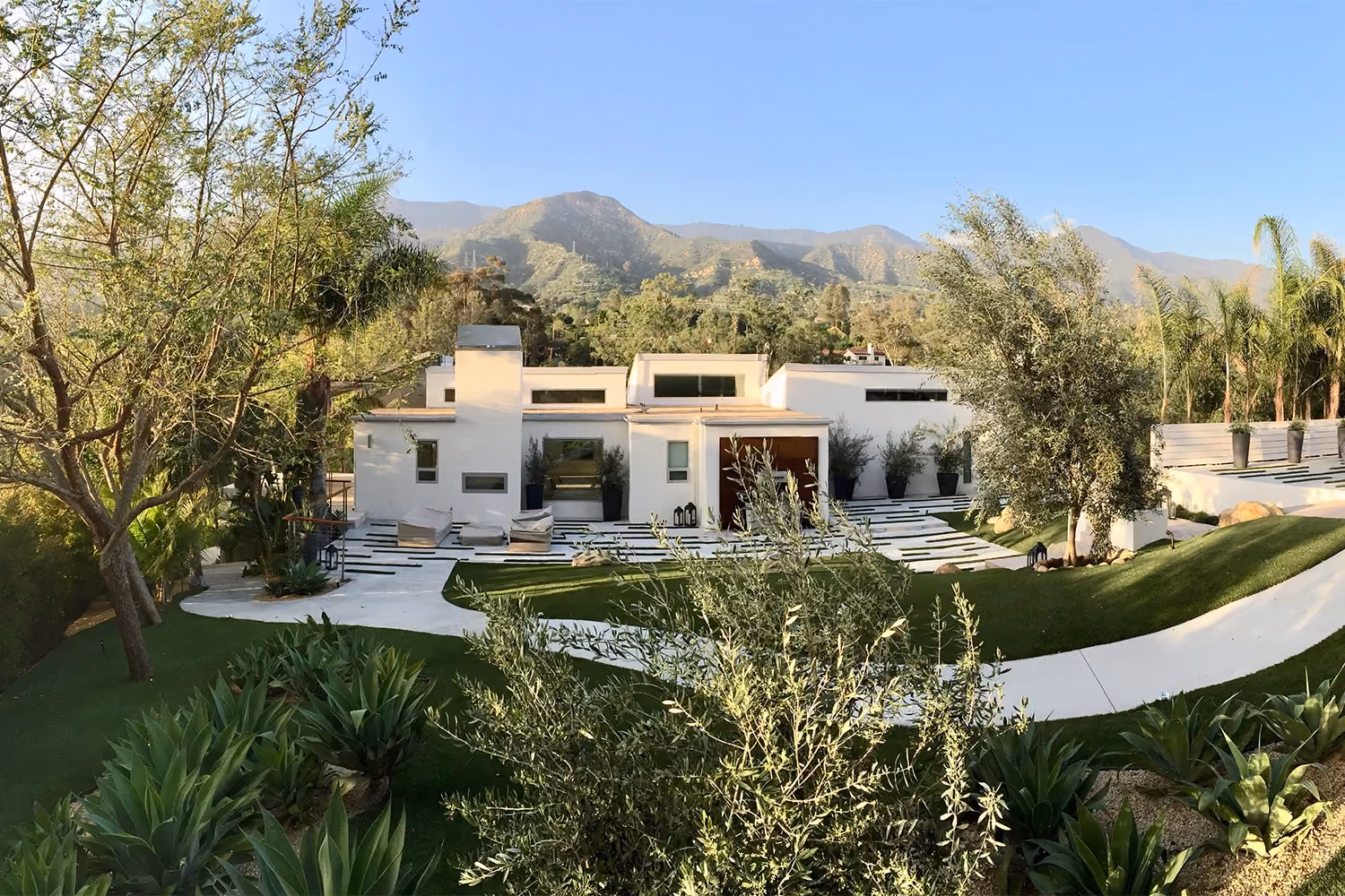 This is the Thumbnail for the Ultra-Stylish Montecito Retreat with Hot Tub, Firepit, Fitness Centre, & Landscaped Gardens item