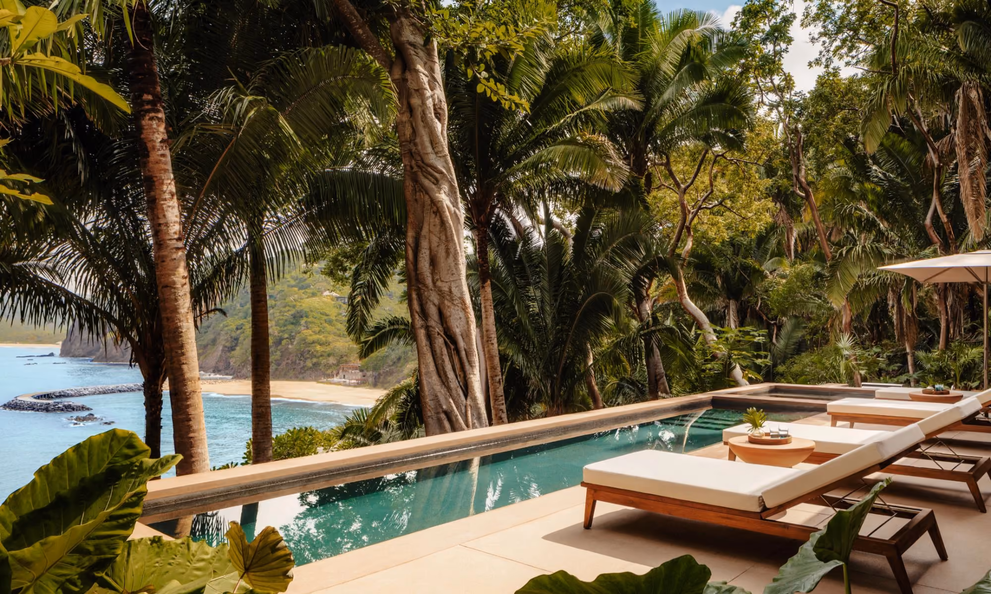 This is the Thumbnail for the Clifftop Punta Mita Vacation Rental With Pool & Jacuzzi in One&Only Mandarina Resort item