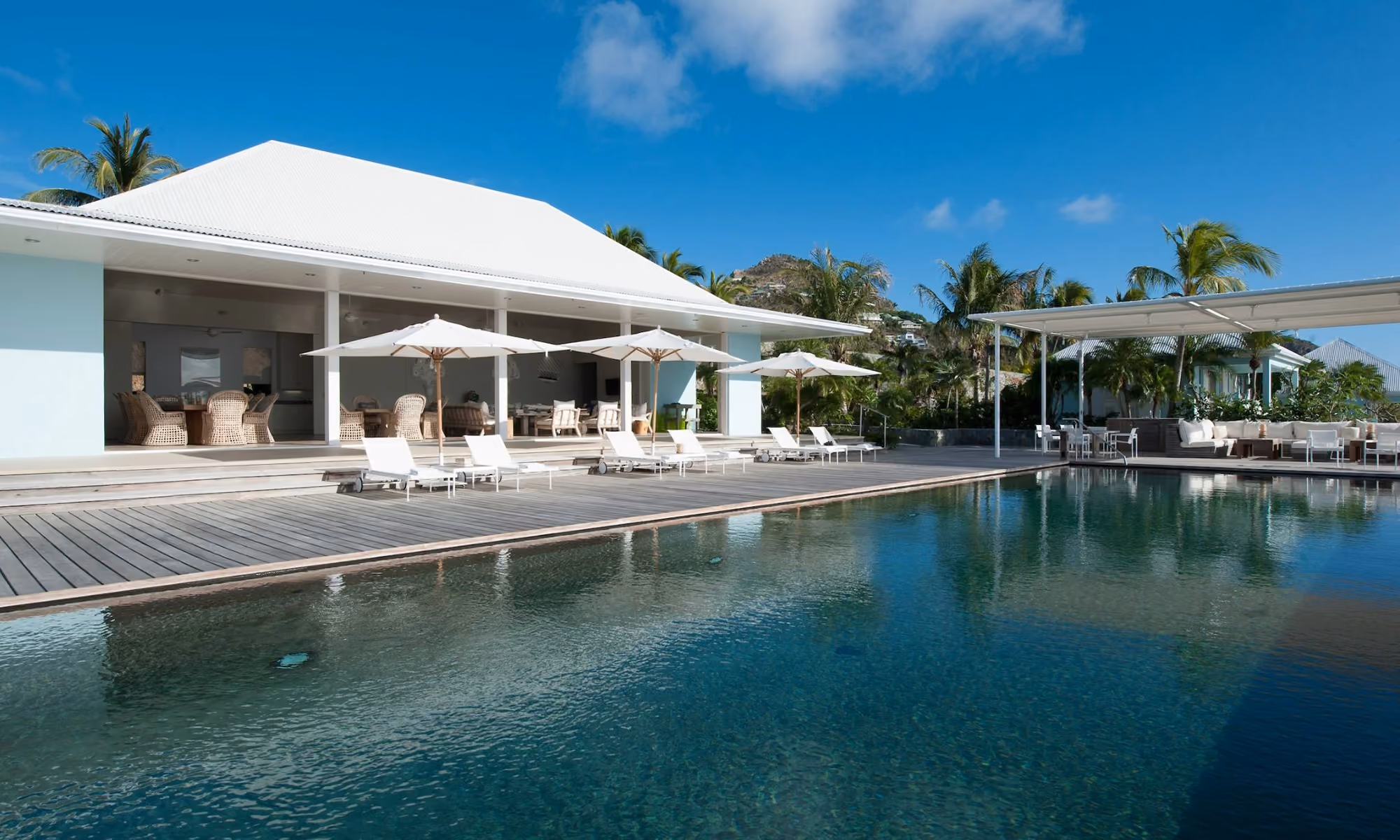 This is the Thumbnail for the Luxurious Styled Villa with Infinity Pool and Breathtaking Ocean Views in St. Barts item