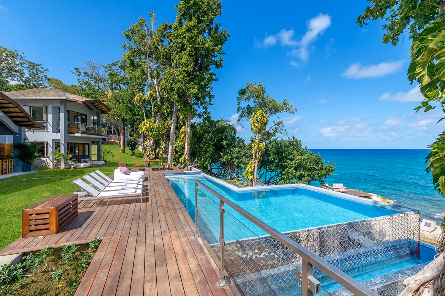 This is the Thumbnail for the Two-Villa Jamaica Vacation Rental With Gym, Spa & Private Beach Cove item