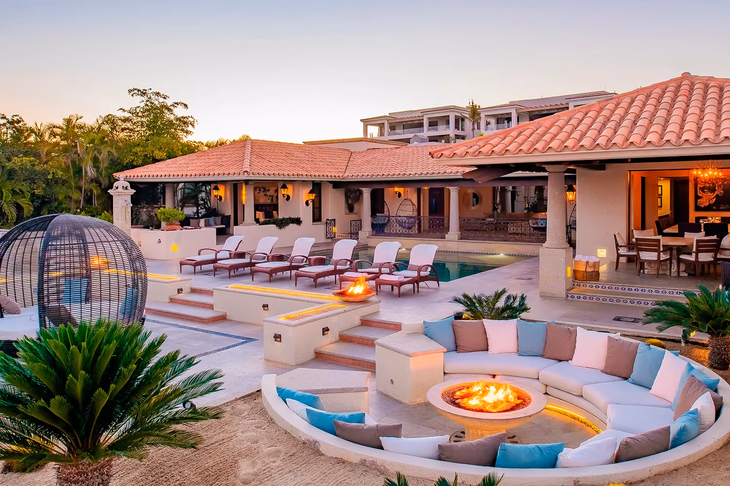 This is the Thumbnail for the Oceanfront Villa in Cabo San Lucas with a Pool, Hot Tub, and Beach Nearby item