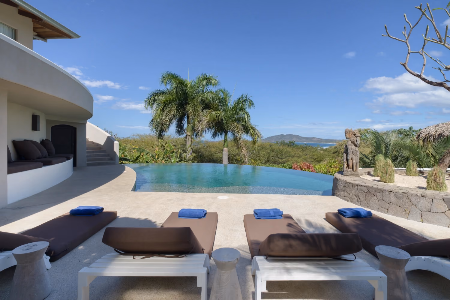 This is the Thumbnail for the Architect-Designed Tamarindo Hilltop Villa Rental With Pool & Breathtaking Ocean & Jungle Views item