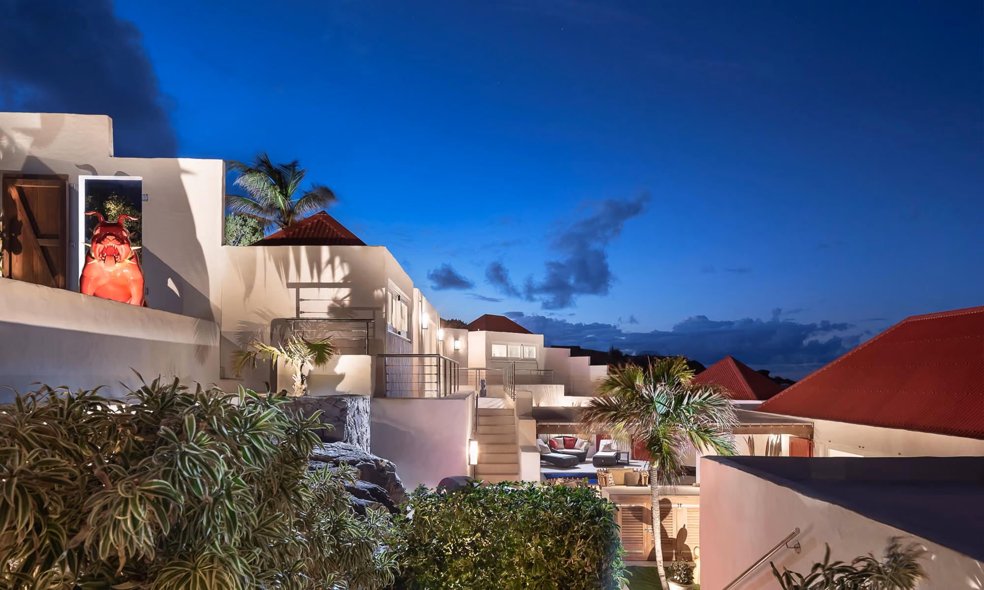 This is the Thumbnail for the Fairy Tale Villa with Infinity Ocean Views Over St. Barts item