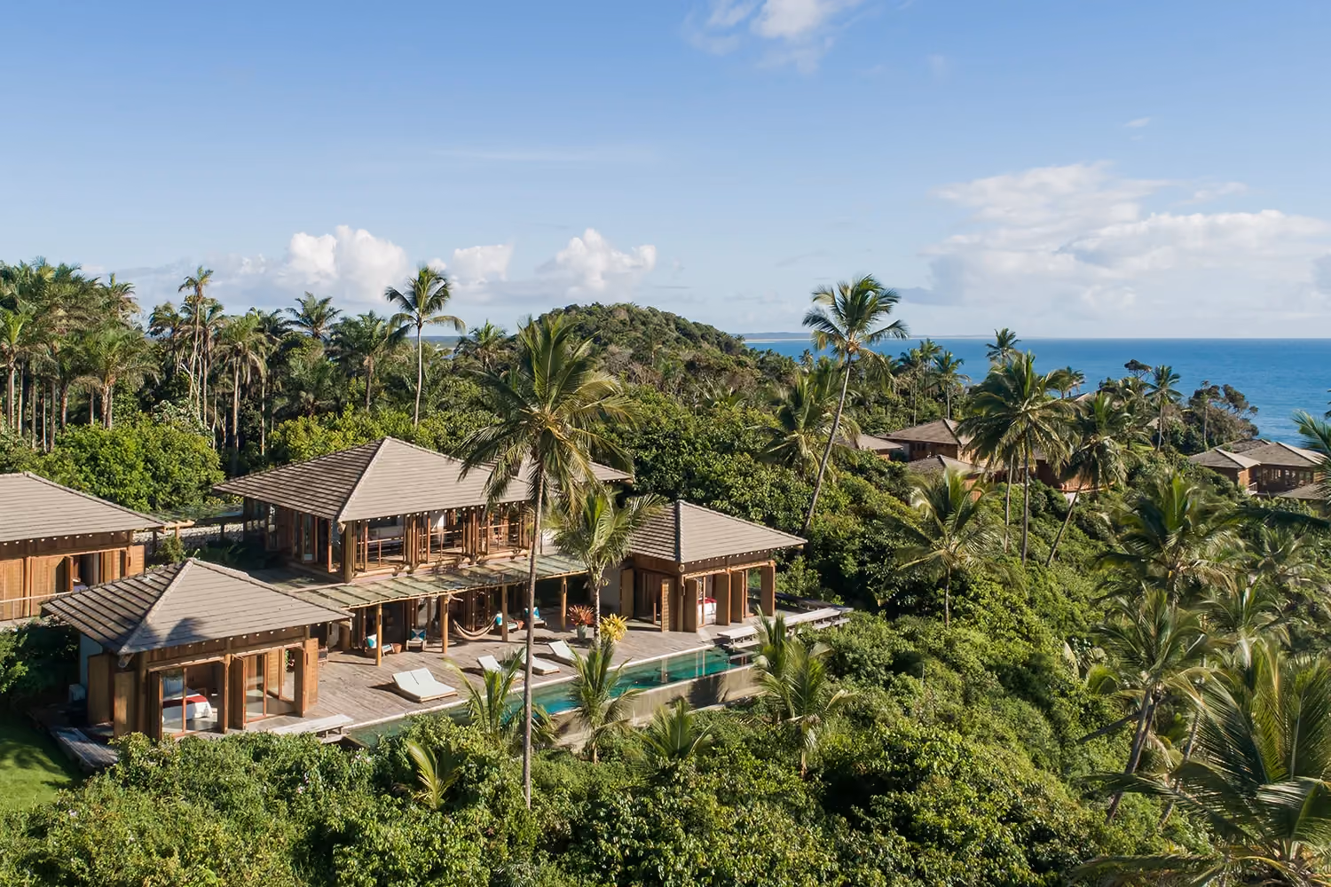This is the Thumbnail for the Panoramic Villa in Bahia with Infinity Pool, Ocean Views, and Daily Housekeeping item