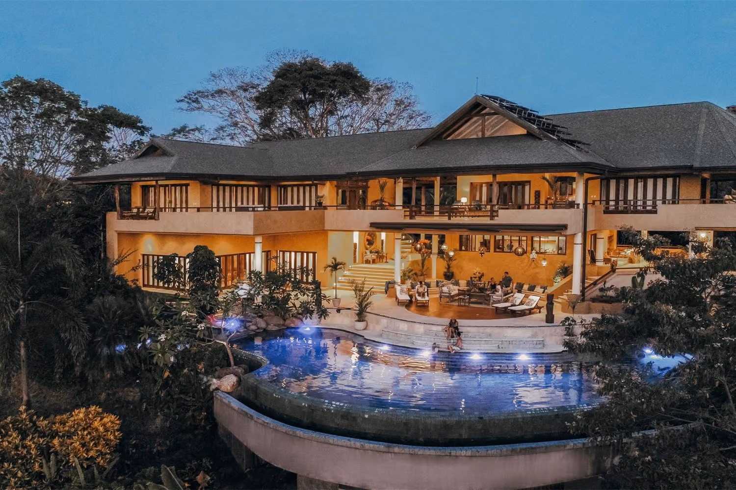 This is the Thumbnail for the Private Costa Rican Estate with Open Air Terrace and Wide Views item