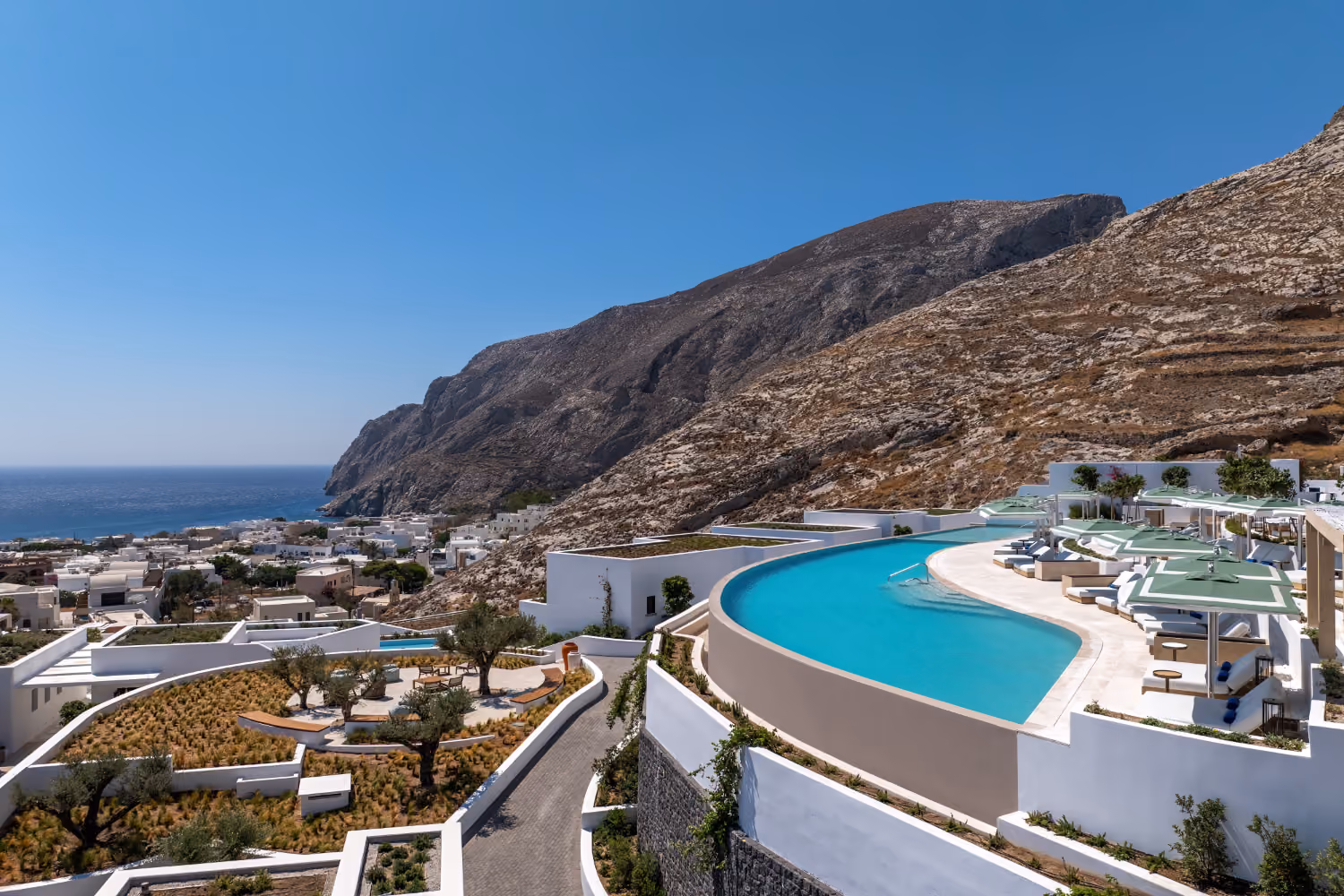 This is the Thumbnail for the Sandblu Santorini, LXR Hotels & Resorts item