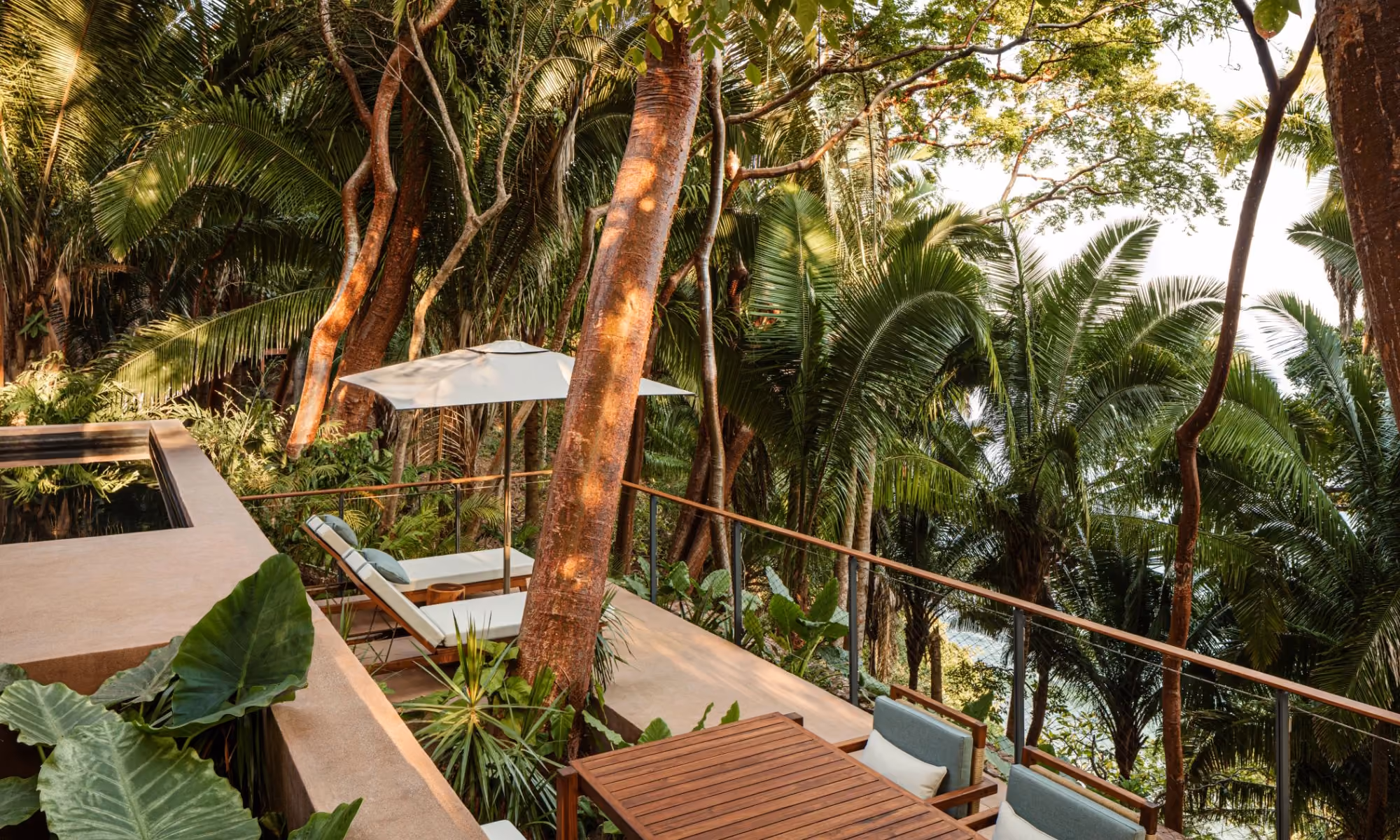 This is the Thumbnail for the Canopy-Top Oceanview Villa in Punta Mita in Rainforest Resort With Pool & 24h Room Service item