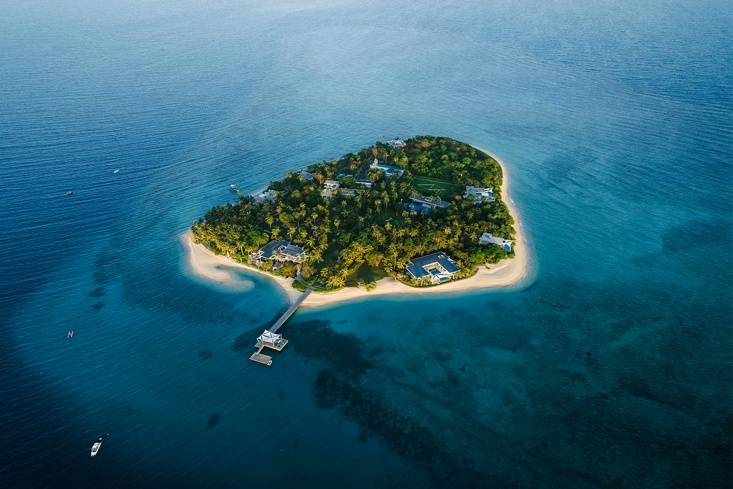This is the Thumbnail for the Eco-Friendly Private Island in The Philippines With Spa in Marine Protected Area item