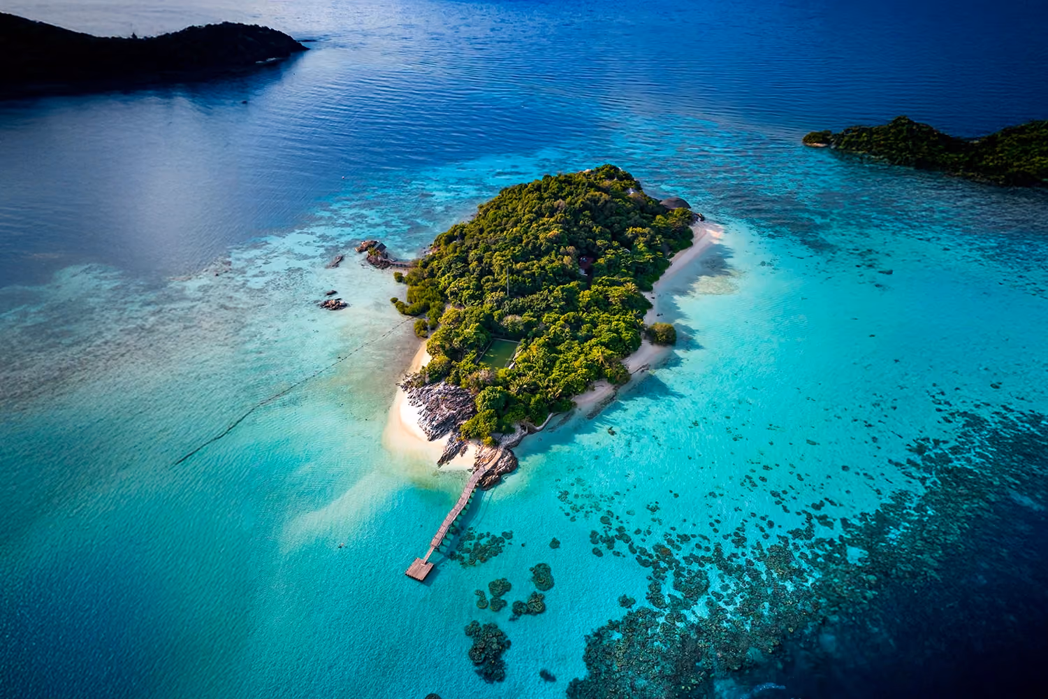This is the Thumbnail for the Private Island Lodges in Indonesia with Infinity Pool, Private Beach Access, and Sea Views item
