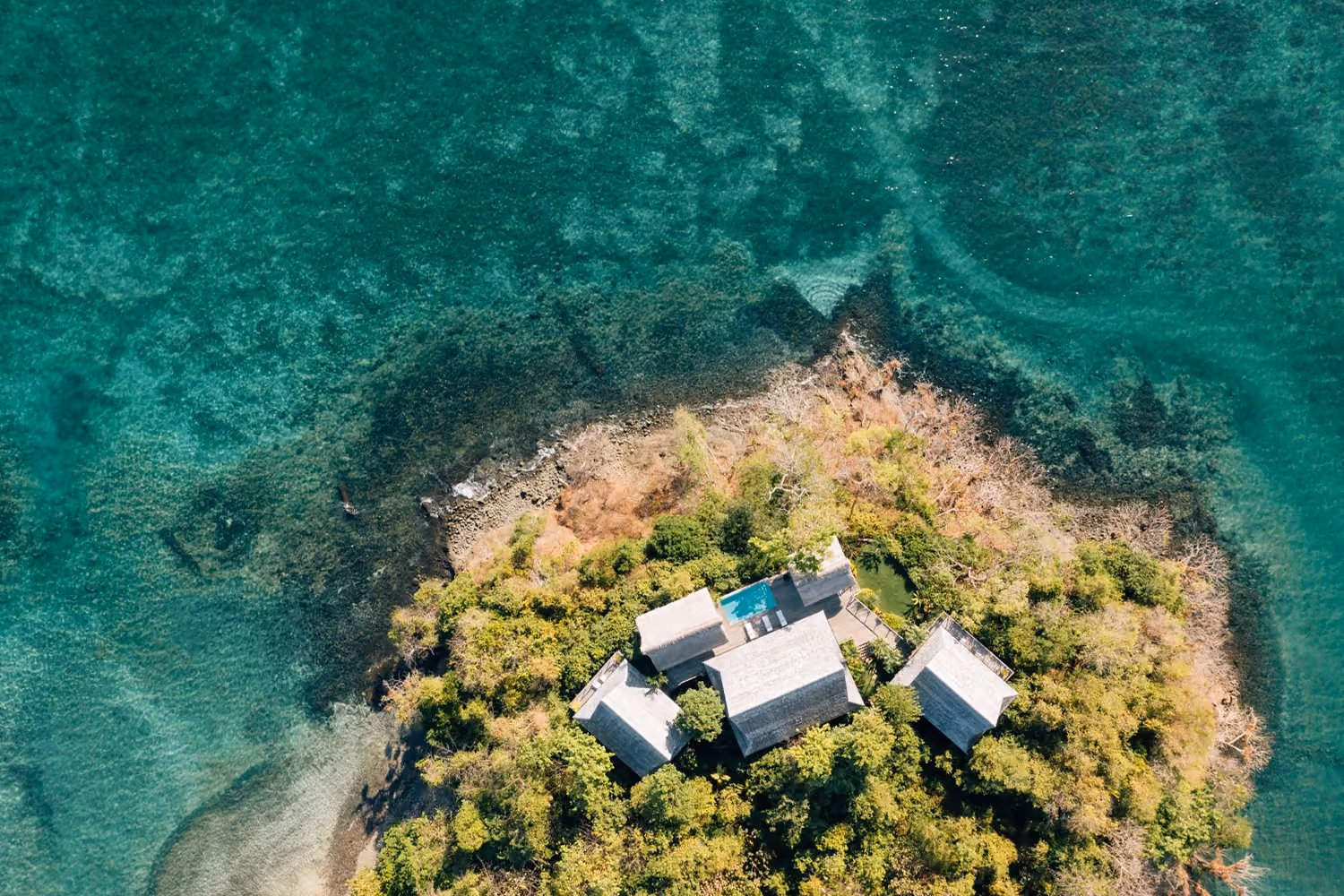 This is the Thumbnail for the Full-Service Panama Private Island Resort with Artful Elemental Luxury item