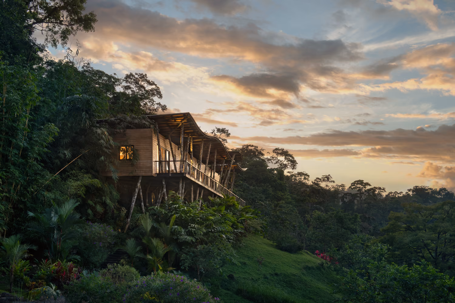 This is the Thumbnail for the Origins Luxury Lodge (Floral) item
