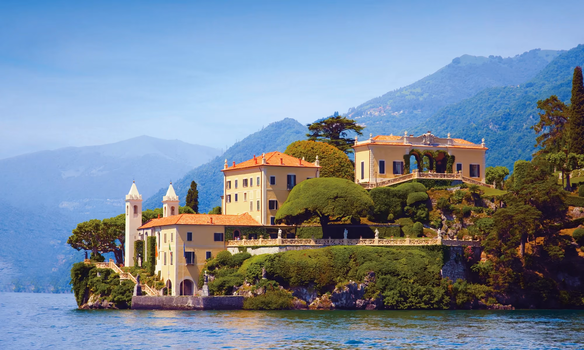 This is the Hero Image for the Lake Como item