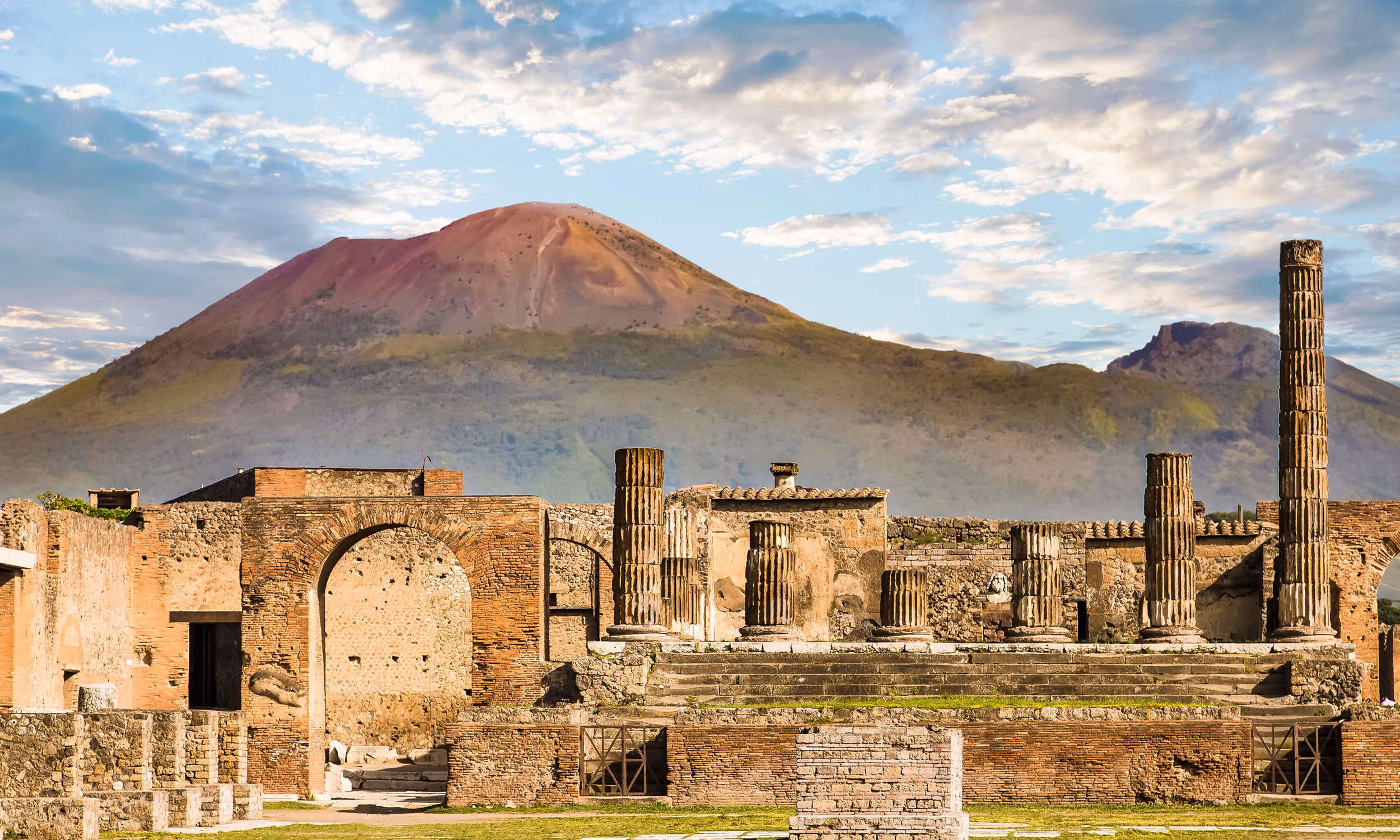 This is the Hero Image for the Pompeii item
