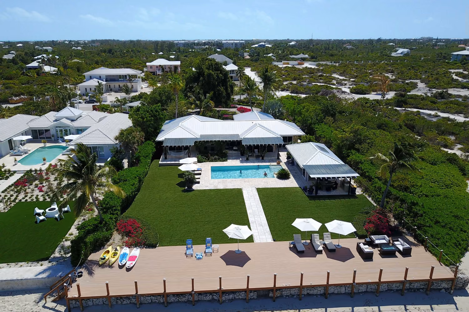 This is the Thumbnail for the Luxury Grace Bay Villa with Ocean Views and Private Beach item