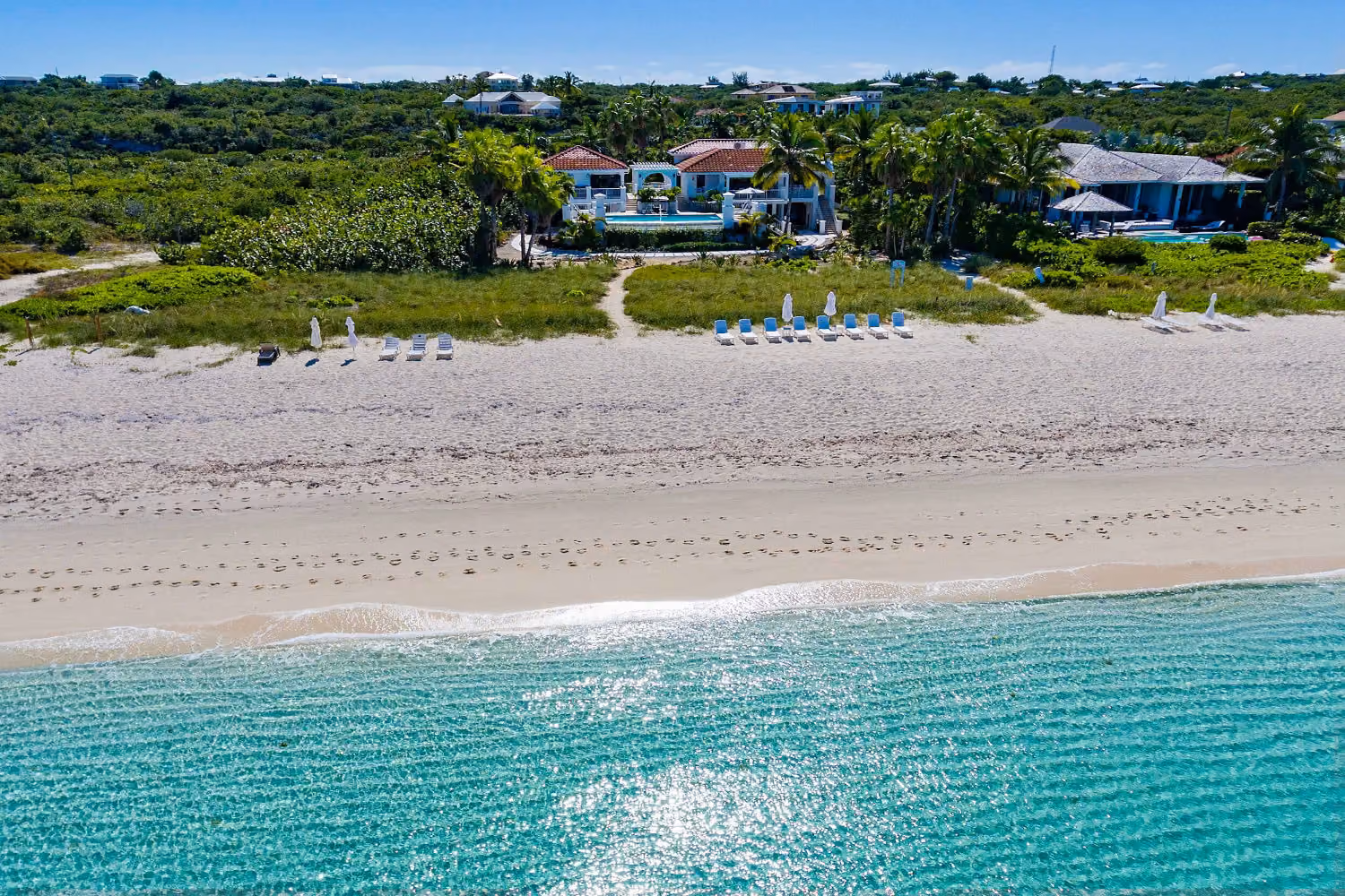 This is the Thumbnail for the Modern Private Villa in Grace Bay with Ocean Views & Direct Beach Access item