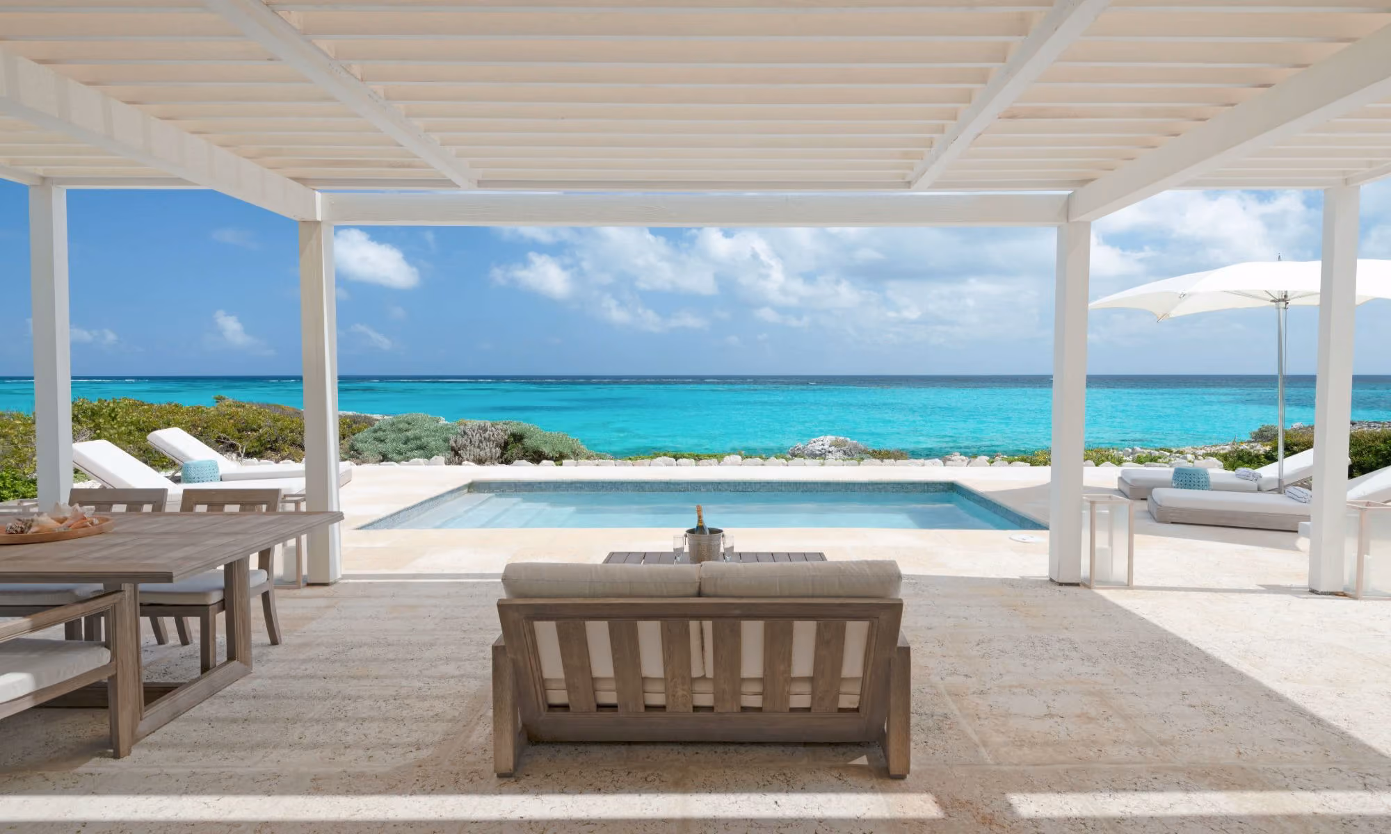 This is the Thumbnail for the Private Oceanfront Villa in Turks & Caicos in Luxury Resort in South Caicos Turks & Caicos  item