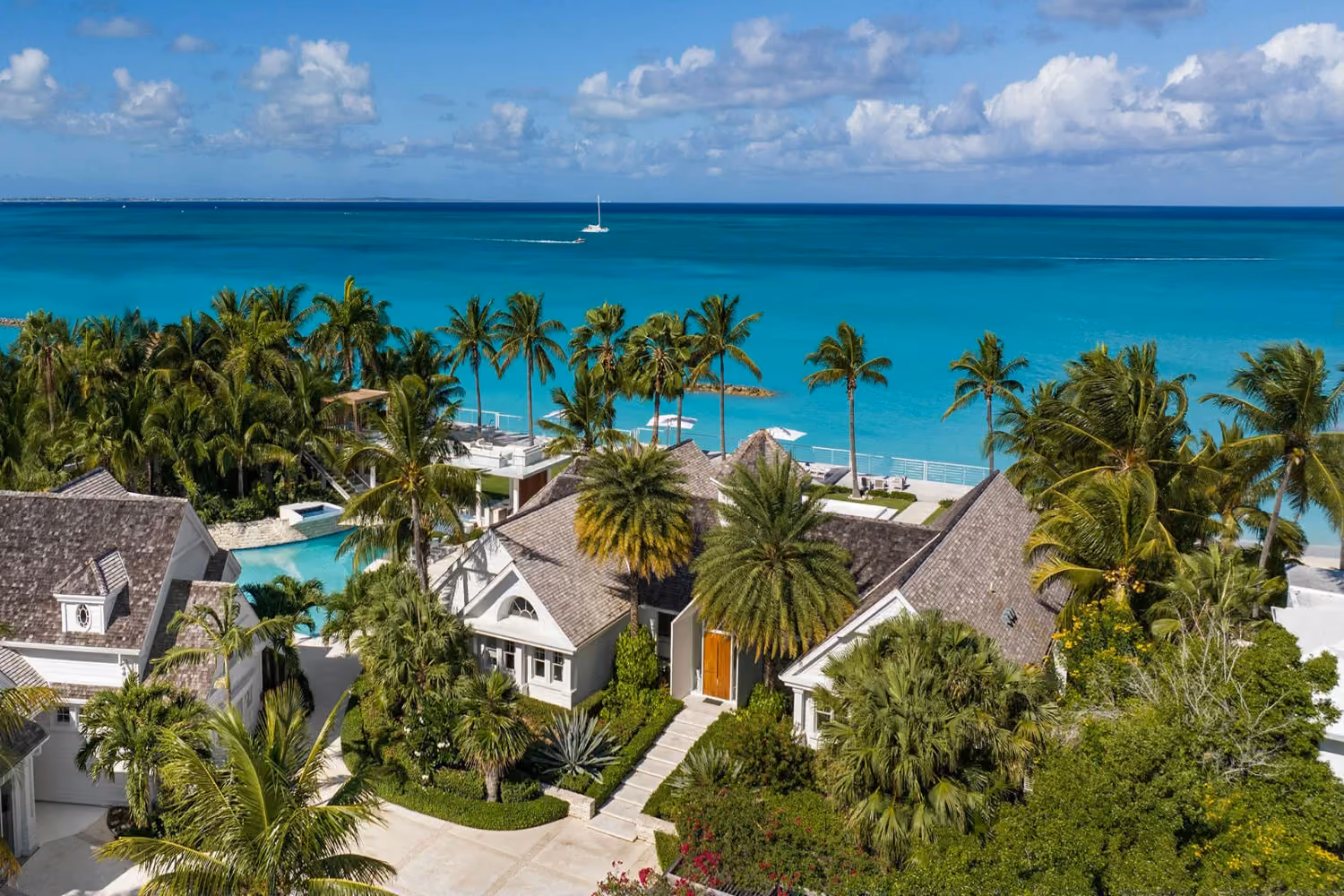 This is the Thumbnail for the 1.5 Acre Beachfront Estate With Gym, Games Room, Pickleball, Sauna, Steam Room & Beach Access item