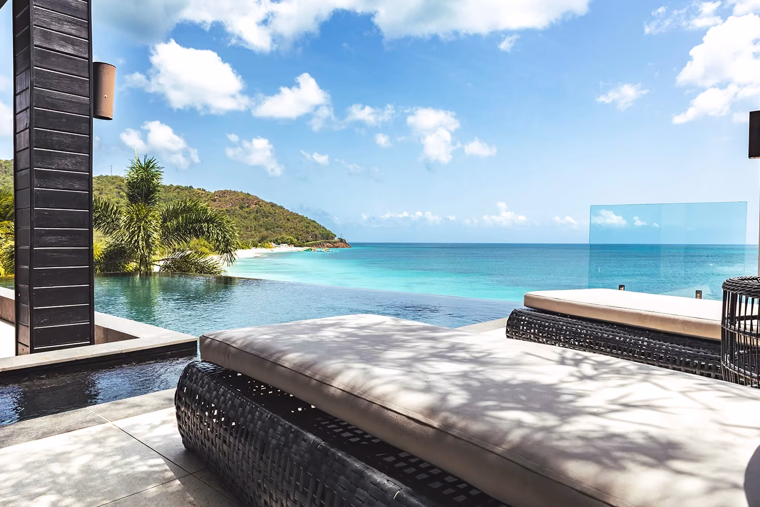 This is the Thumbnail for the Oceanfront Villa in Antigua with Floating Infinity Pool and Panoramic Ocean Views item