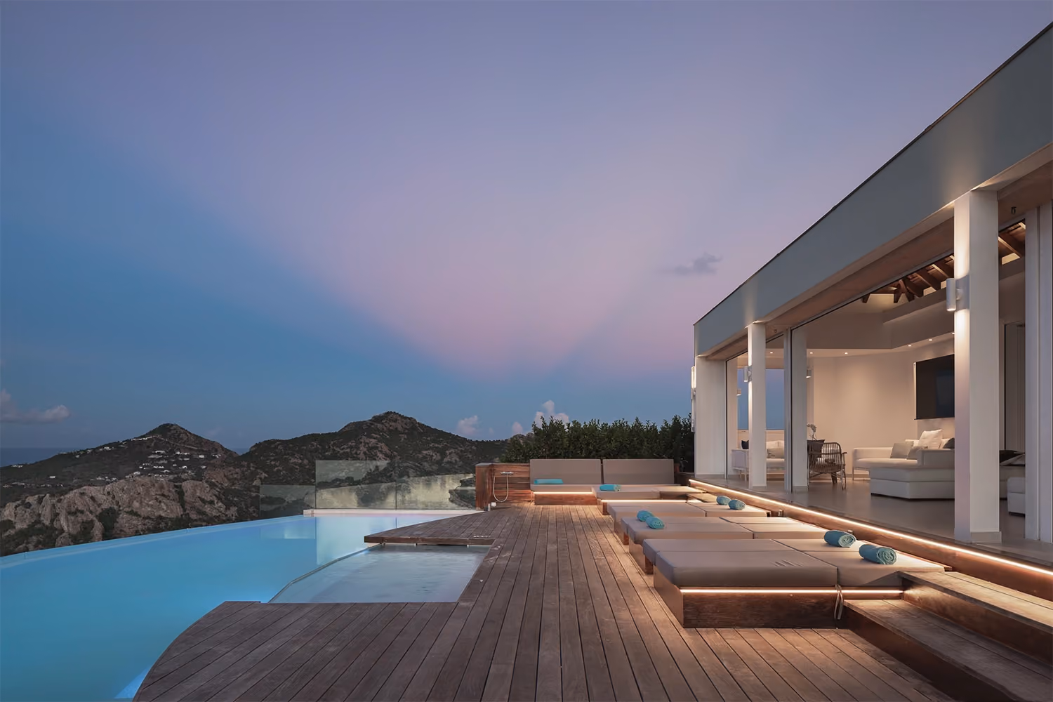 This is the Thumbnail for the Modern Hilltop Villa in St. Barths with Sea Views and Infinity Pool item