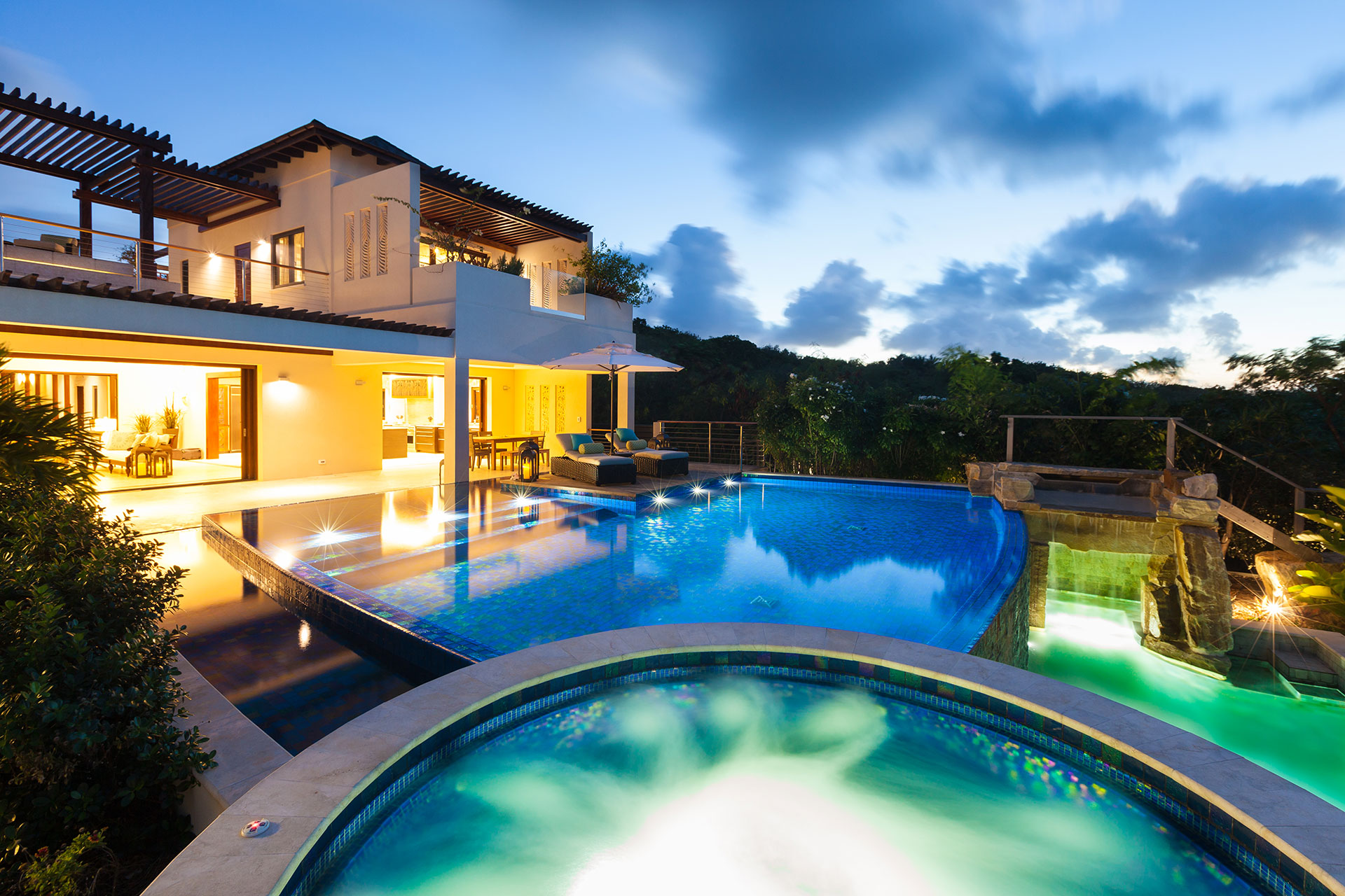 This is the Thumbnail for the Unparalleled Anguilla Beachfront Retreat with Tennis Court item