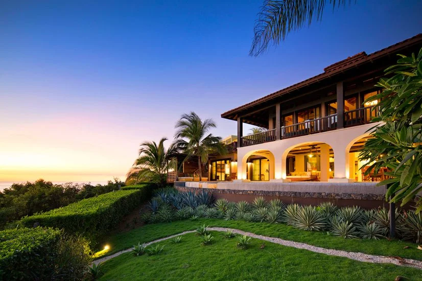 This is the Thumbnail for the *this* BEACHFRONT *luxury* VILLA *in* COSTA RICA PERFECTS *the* PURITY *of* LUSH GUANACASTE item