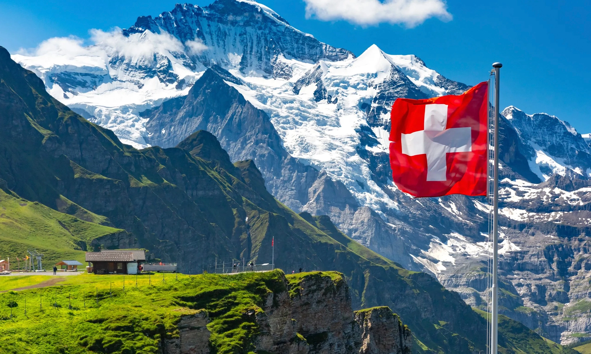 This is the Hero Image for the Swiss Alps item