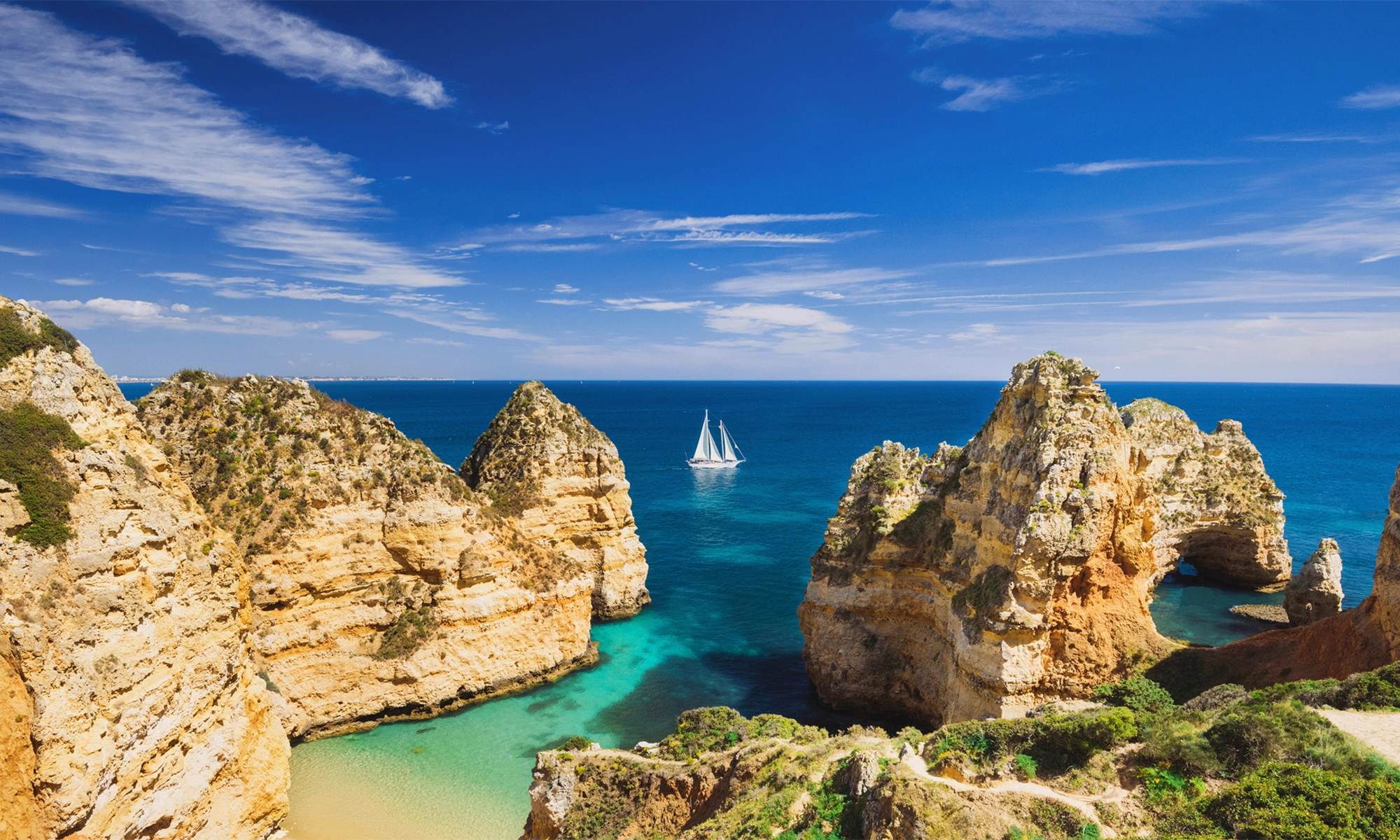 This is the Hero Image for the Algarve item
