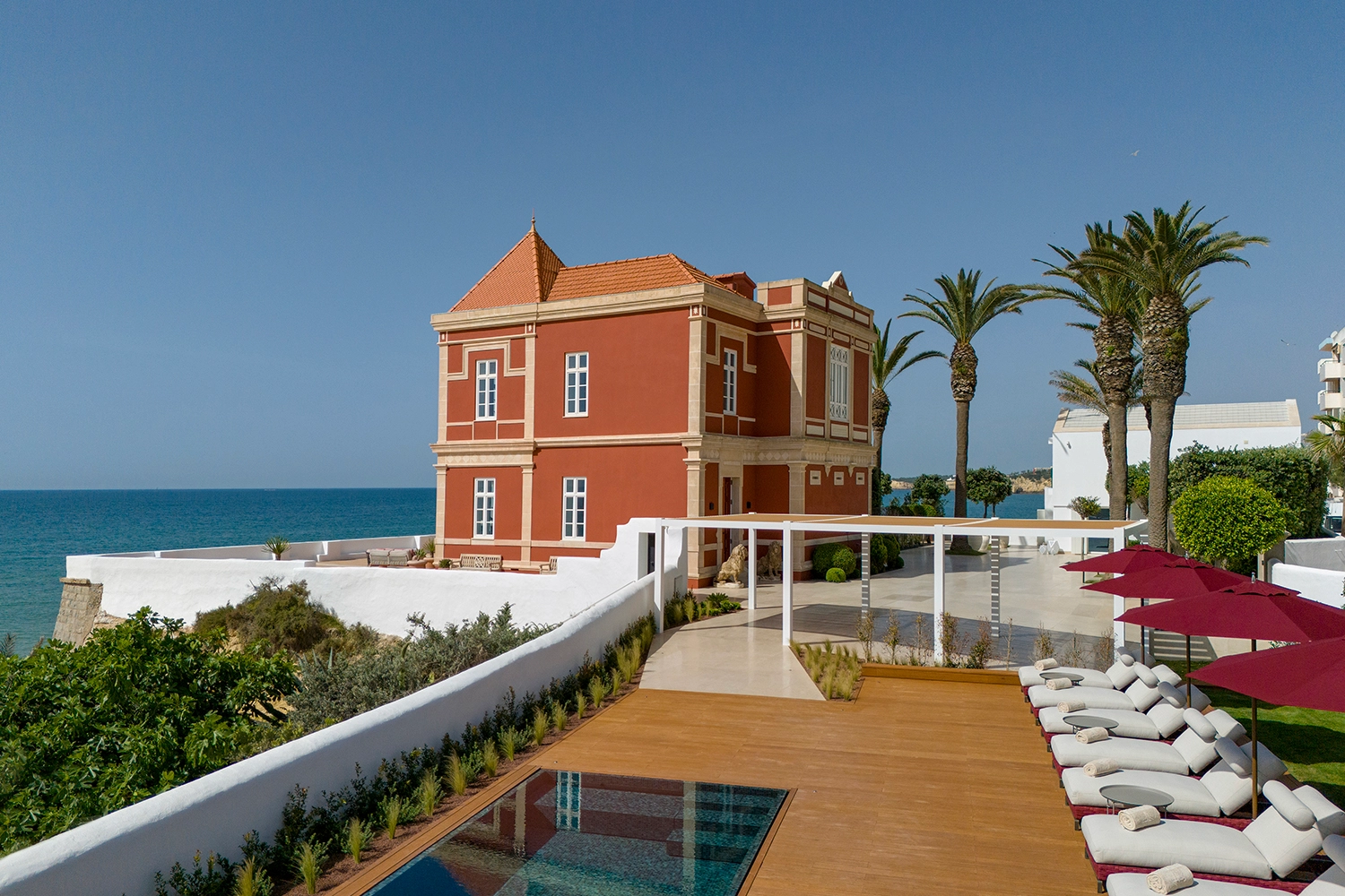 This is the Thumbnail for the Historic Belle Époque Era Property on Coastline With Direct Beach Access item