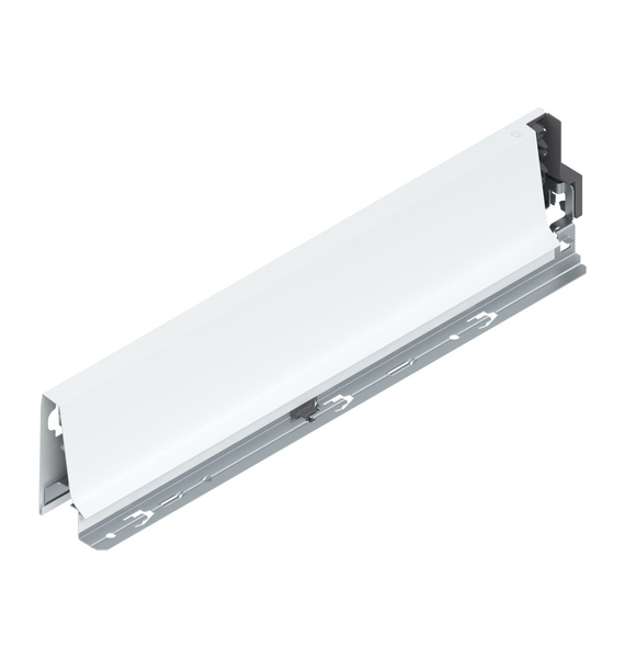 TANDEMBOX antaro, царга, высота M (83 mm), НД=400 мм, левая, белый шелк