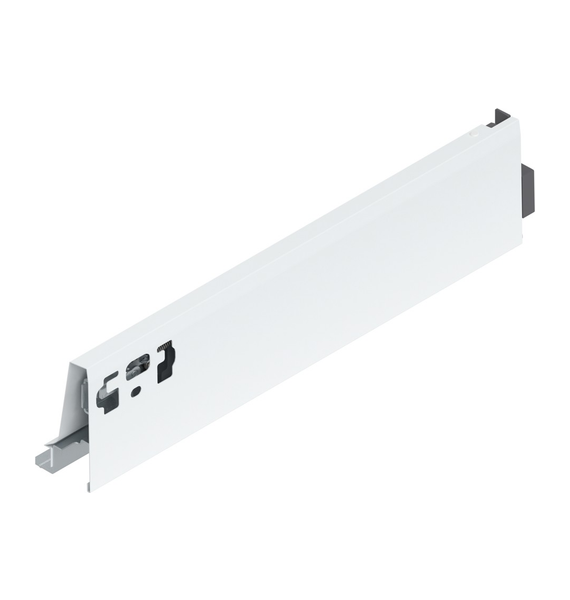 TANDEMBOX antaro, царга, высота M (83 mm), НД=350 мм, правая, белый шелк