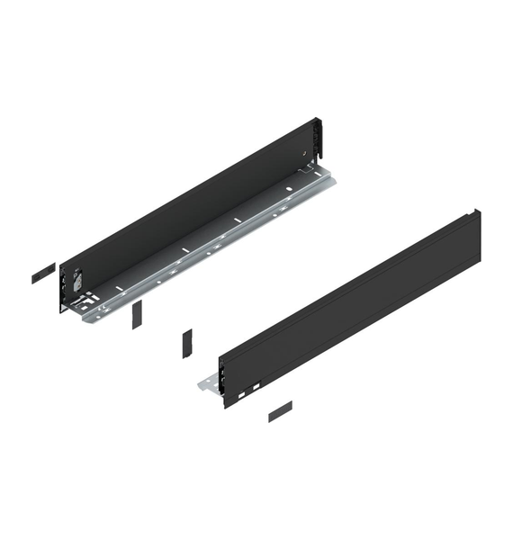 Царга LEGRABOX M 90.5х550 мм L+R Карбон матовый