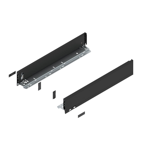 Царга LEGRABOX M 90.5х500 мм L+R Карбон матовый