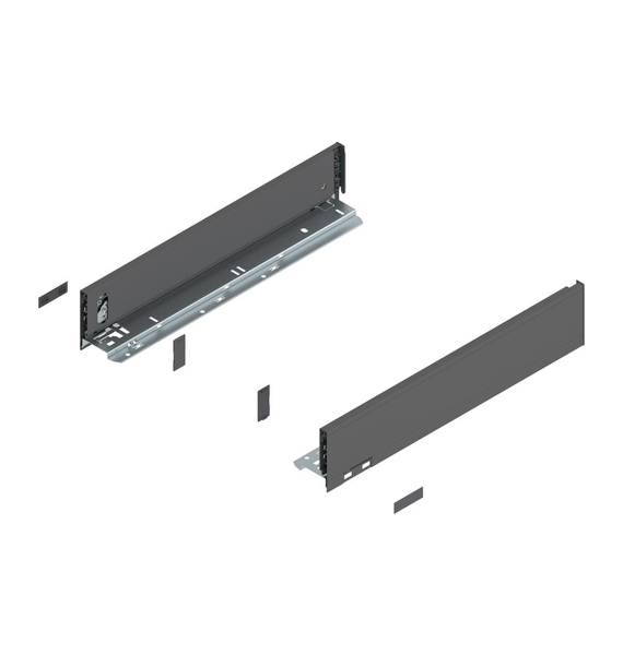 Царга LEGRABOX M 90.5х450 мм L+R Орион серый