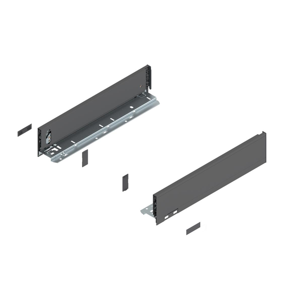 Царга LEGRABOX M 90.5х400 мм L+R Орион серый