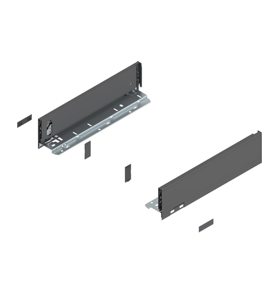Царга LEGRABOX M 90.5х350 мм L+R Орион серый