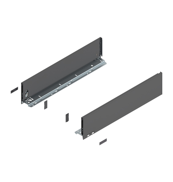 Царга LEGRABOX K 128.5х550 мм L+R Орион серый