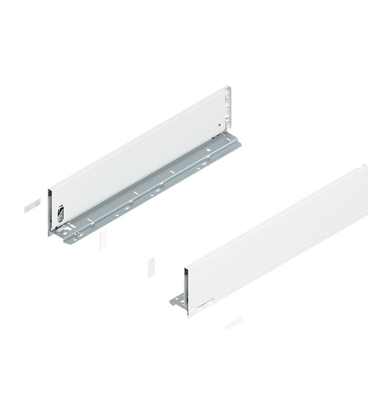 Царга LEGRABOX K 128.5х550 мм L+R Белый шелк