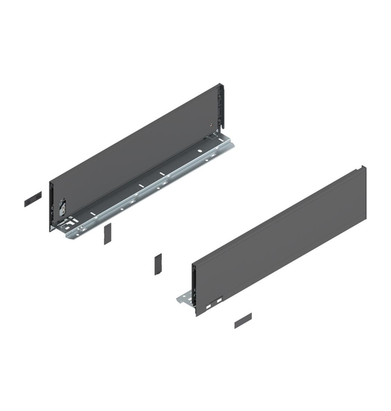 Царга LEGRABOX K 128.5х500 мм L+R Орион серый