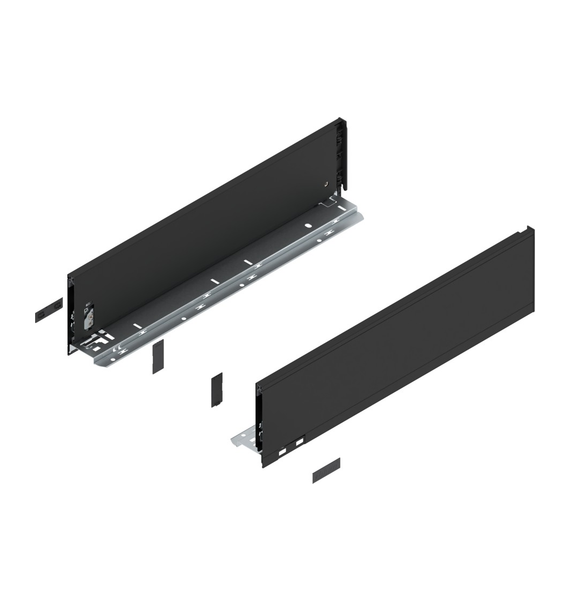 Царга LEGRABOX K 128.5х500 мм L+R Карбон матовый