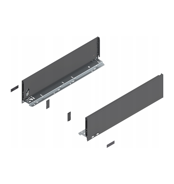 Царга LEGRABOX K 128.5х500 мм L+R Терра черный