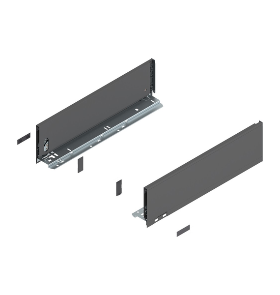 Царга LEGRABOX K 128.5х400 мм L+R Орион серый