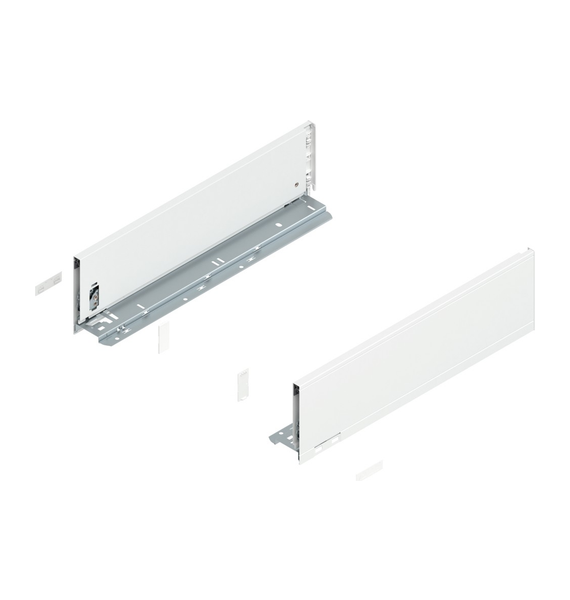 Царга LEGRABOX K 128.5х400 мм L+R Белый шелк