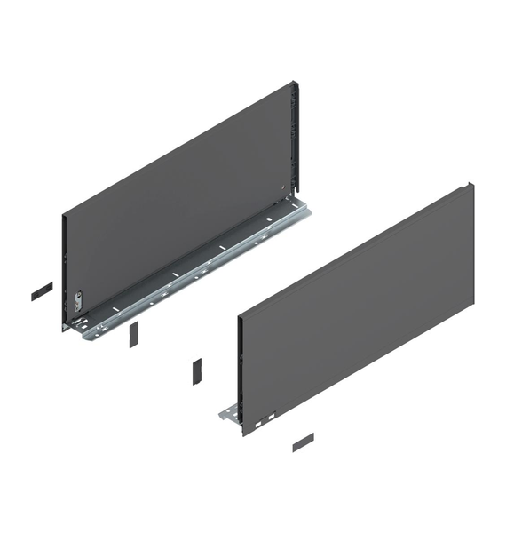 Царга LEGRABOX F 241х550 мм L+R Орион серый