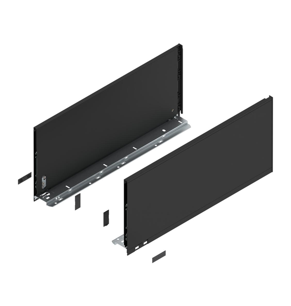 Царга LEGRABOX F 241х550 мм L+R Карбон матовый
