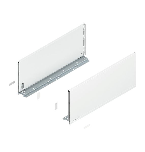 Царга LEGRABOX F 241х550 мм L+R Белый шелк