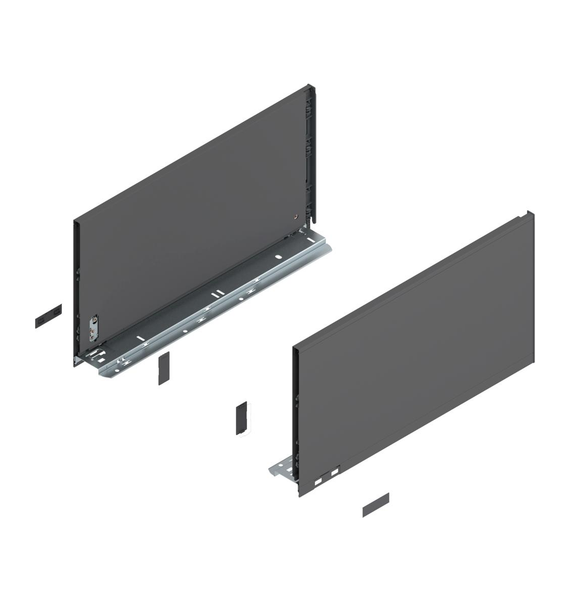 Царга LEGRABOX F 241х450 мм L+R Орион серый