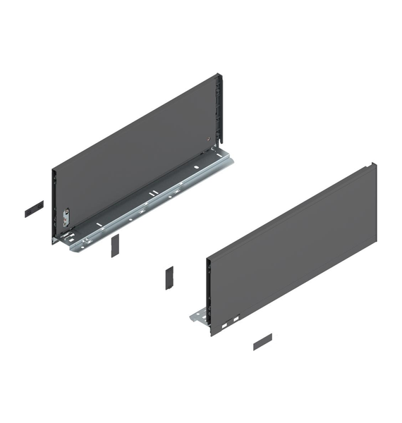 Царга LEGRABOX C 177х450 мм L+R Орион серый