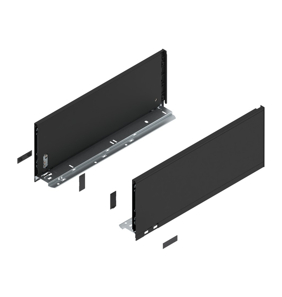 Царга LEGRABOX C 177х450 мм L+R Карбон матовый