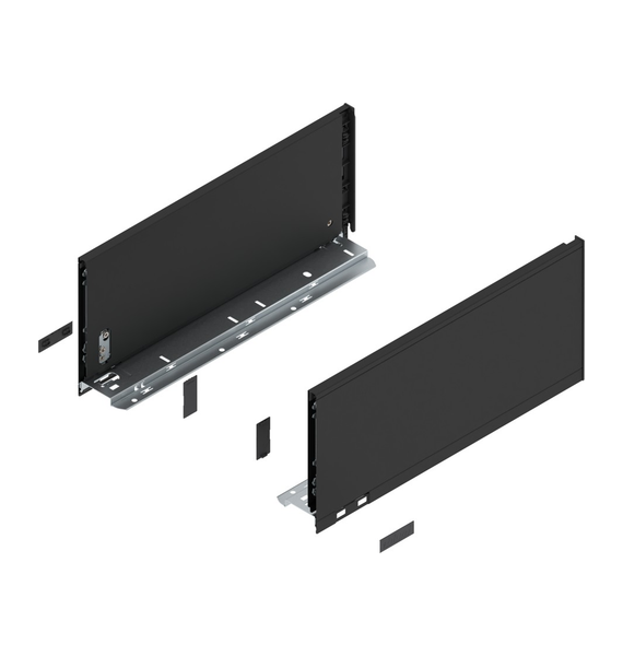 Царга LEGRABOX C 177х400 мм L+R Карбон матовый