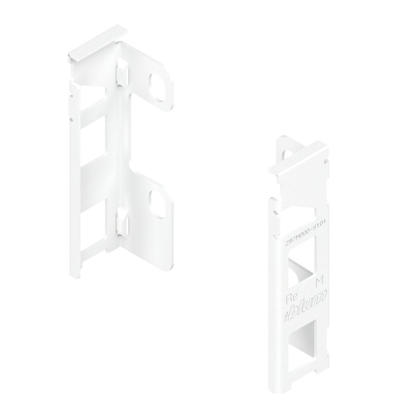 Держатель задней стенки LEGRABOX, M, L+R Белый шелк